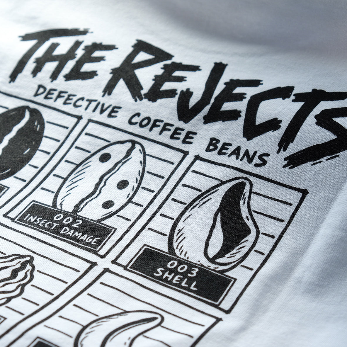 THE REJECTS NOT IN OUR CUP ロングTシャツ