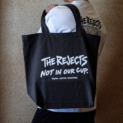 THE REJECTS NOT IN OUR CUP トートバッグ