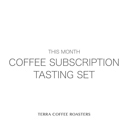 10月 Coffee Subscription Tasting Set