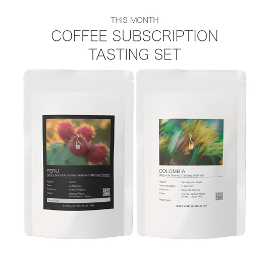 11月 Coffee Subscription Tasting Set