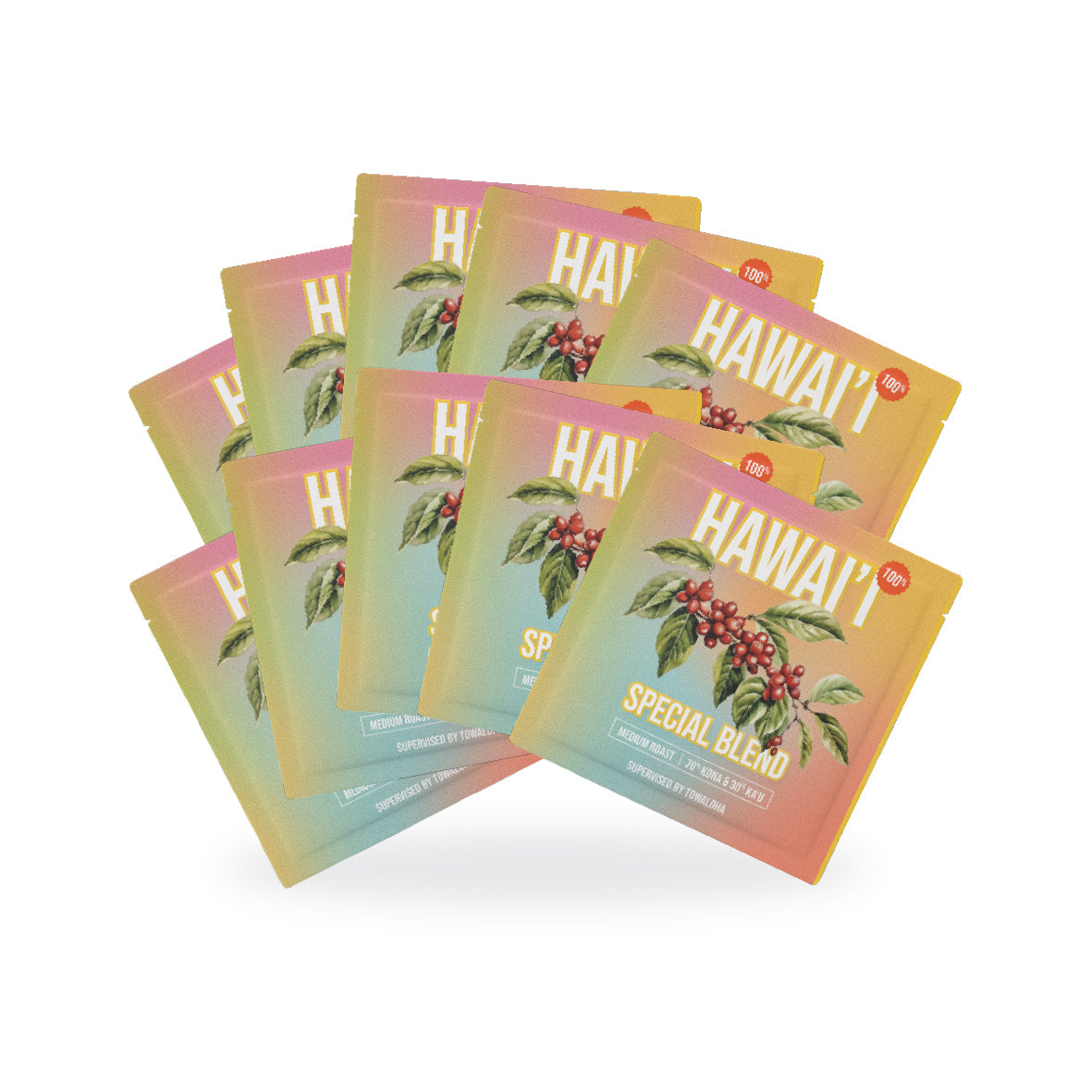 Towaloha 100% Hawaii Special Blend Drip Bag (Medium Roast)