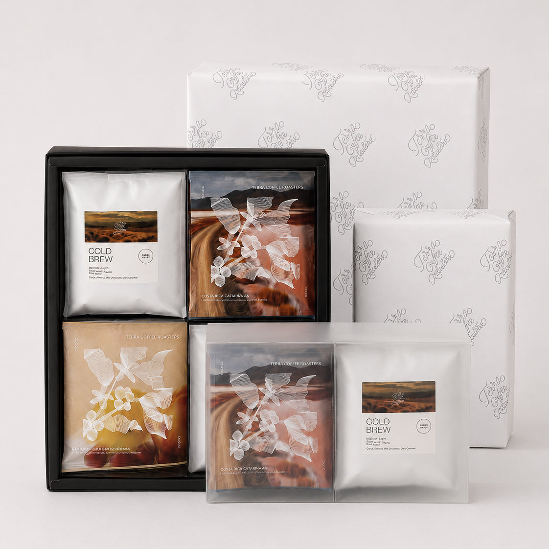 Gift】Summer Coffee Set Premium (Drip Bag 10p & Cold Brew 4p