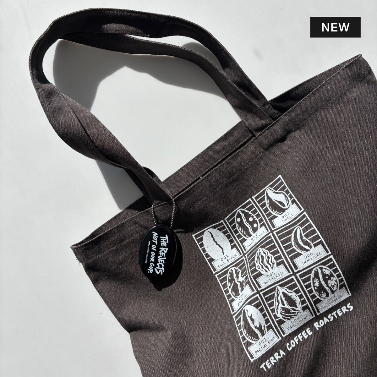 THE REJECTS NOT IN OUR CUP トートバッグ